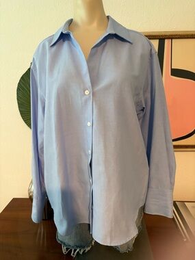 Classic Light Blue Button-Up Shirt